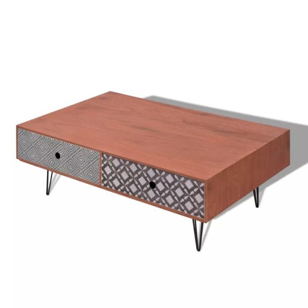 Coffee Table 100x60x35 cm – Brown