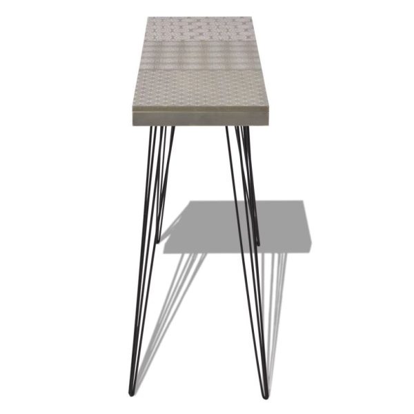 Console Table 90x30x71.5 cm – Grey
