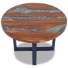 Coffee Table Teak Resin – 60×40 cm