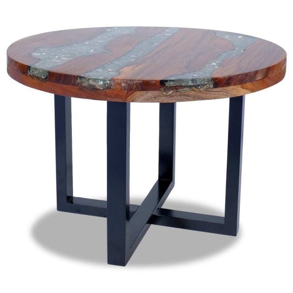 Coffee Table Teak Resin – 60×40 cm