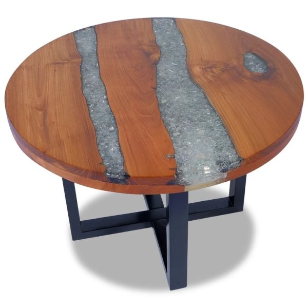 Coffee Table Teak Resin