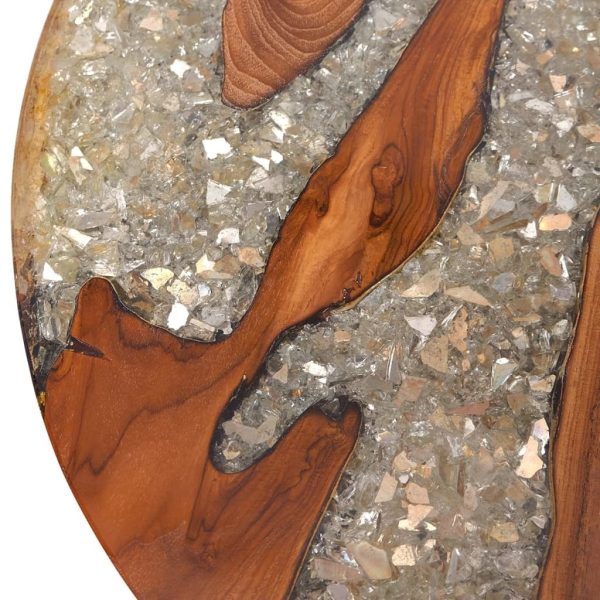 Coffee Table Teak Resin – 60×40 cm