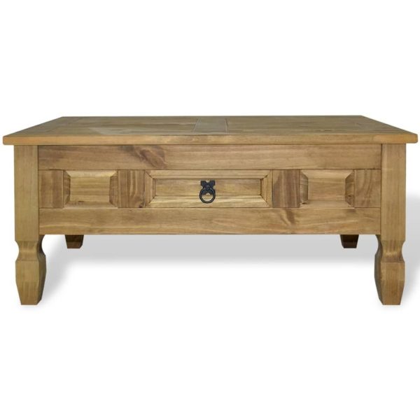 Coffee Table Mexican Pine Corona Range 100x60x45 cm