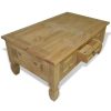 Coffee Table Mexican Pine Corona Range 100x60x45 cm – Brown