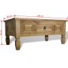 Coffee Table Mexican Pine Corona Range 100x60x45 cm – Brown