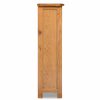 3-Tier Bookcase Solid Oak Wood – 70×22.5×82 cm