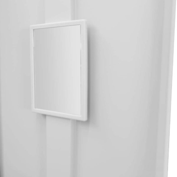 Locker Cabinet 38x45x180 cm – Grey, With 1 Locker