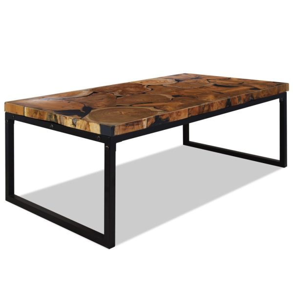 Coffee Table Teak Resin