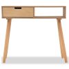 Console Table Solid Pinewood 80x30x72 cm – Brown