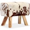 Stool Genuine Goat Leather – 60x30x50 cm