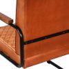 Armchair Genuine Leather – Light Brown