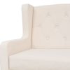 Armchair Fabric – Cream White