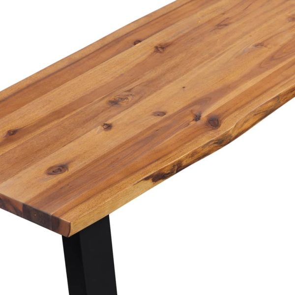 Bench Solid Acacia Wood – 160 cm
