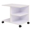 Rolling Shelf 50x35x42 cm – White