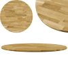 Table Top Solid Oak Wood Round – 23 mm/600 mm