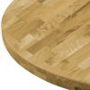 Table Top Solid Oak Wood Round – 44 mm/600 mm