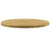 Table Top Solid Oak Wood Round – 44 mm/800 mm