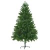 Faux Christmas Tree Lifelike Needles Green – 210×105 cm