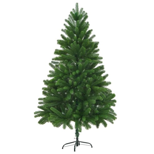 Faux Christmas Tree Lifelike Needles Green