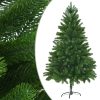 Faux Christmas Tree Lifelike Needles Green – 210×105 cm