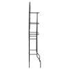 Toilet Rack 60x33x174 cm – Black