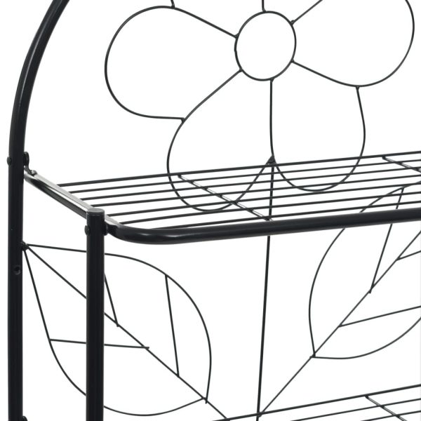 Toilet Rack 60x33x174 cm – Black