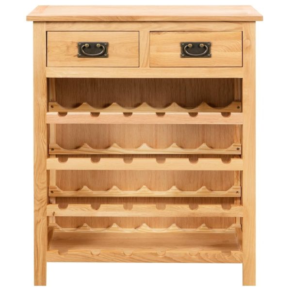 Wine Cabinet 72x32x90 cm Solid Wood