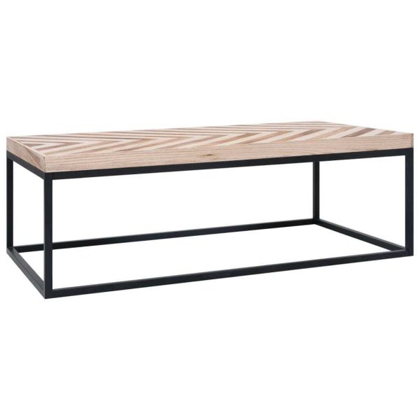 Coffee Table Solid Wood – 110x60x37 cm