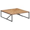 Coffee Table 110x110x36 cm Solid Mango Wood – Brown
