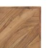 Coffee Table 110x110x36 cm Solid Mango Wood – Brown