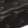 Aviator Armchair Real Leather – Black