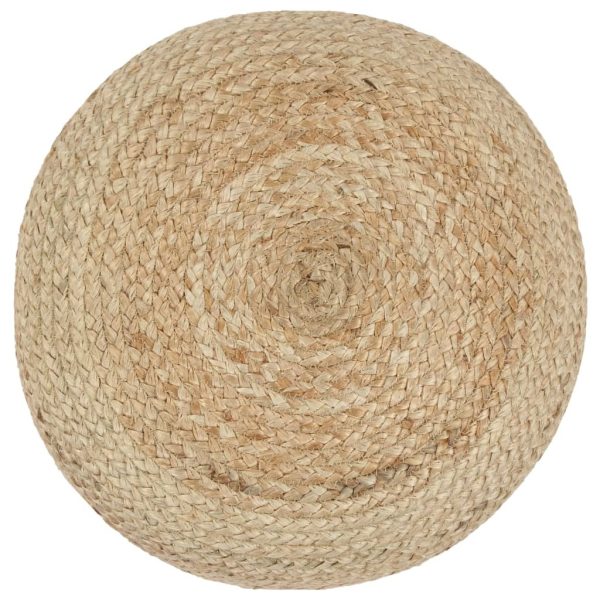 Handmade Pouffe Jute – 45×30 cm