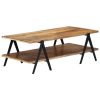 Coffee Table 115x60x40 cm Solid Mango Wood – Brown