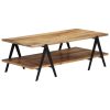 Coffee Table 115x60x40 cm Solid Mango Wood – Brown