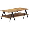 Coffee Table 115x60x40 cm Solid Mango Wood – Brown