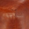 Pouffe Tan 40x40x40 cm Genuine Goat Leather – Tan