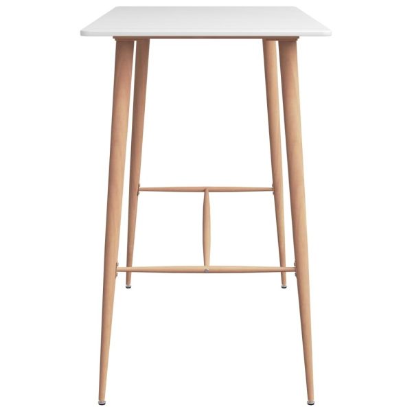 Bar Table 120x60x105 cm – White