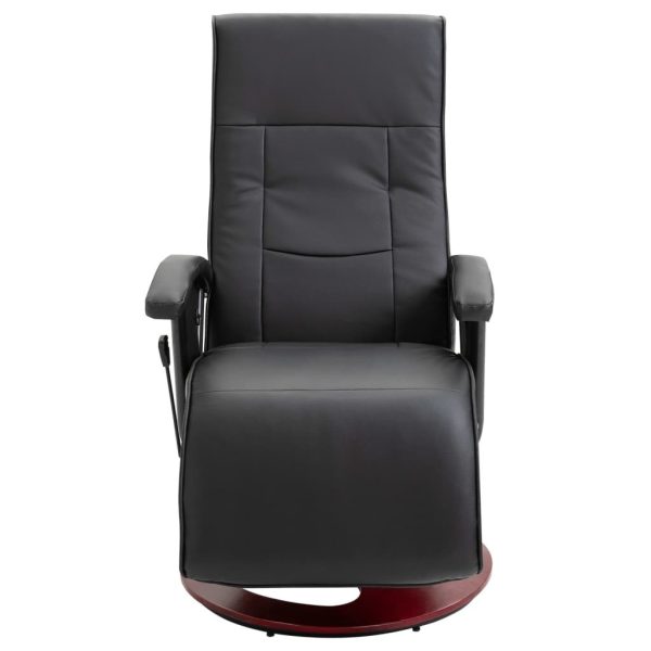 Swivel TV Armchair Faux Leather