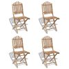 Folding Garden Chairs Bamboo – 4