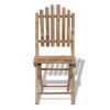 Folding Garden Chairs Bamboo – 4