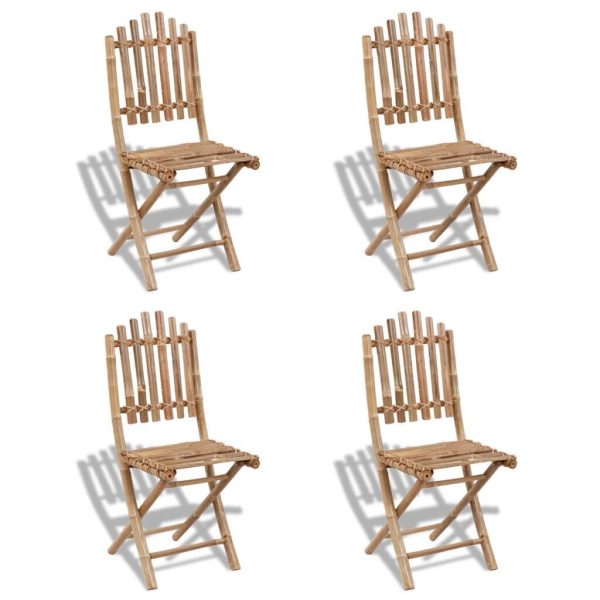 Folding Garden Chairs Bamboo