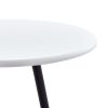 Bar Table 60×107.5 cm MDF – White