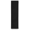 Wardrobe with Compartments and Rods 150x45x175 cm Fabric – Black