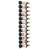 Wall Mounted Wine Rack for 12 Bottles Iron