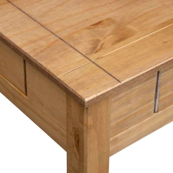 Coffee Table 100x60x45 cm Solid Pine Wood Panama Range – Brown