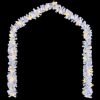 Christmas Garland with LED Lights White – 5 M