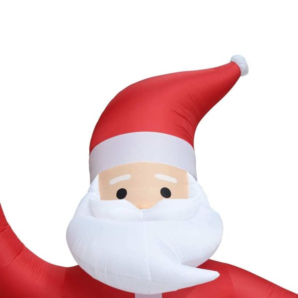 Christmas Inflatable Santa Claus LED IP44 XXL – 600 cm