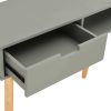 Console Table Solid Pinewood 80x30x72 cm – Grey