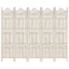 Puyallup Hand carved Room Divider 120×165 cm Solid Mango Wood