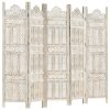 Puyallup Hand carved Room Divider 120×165 cm Solid Mango Wood